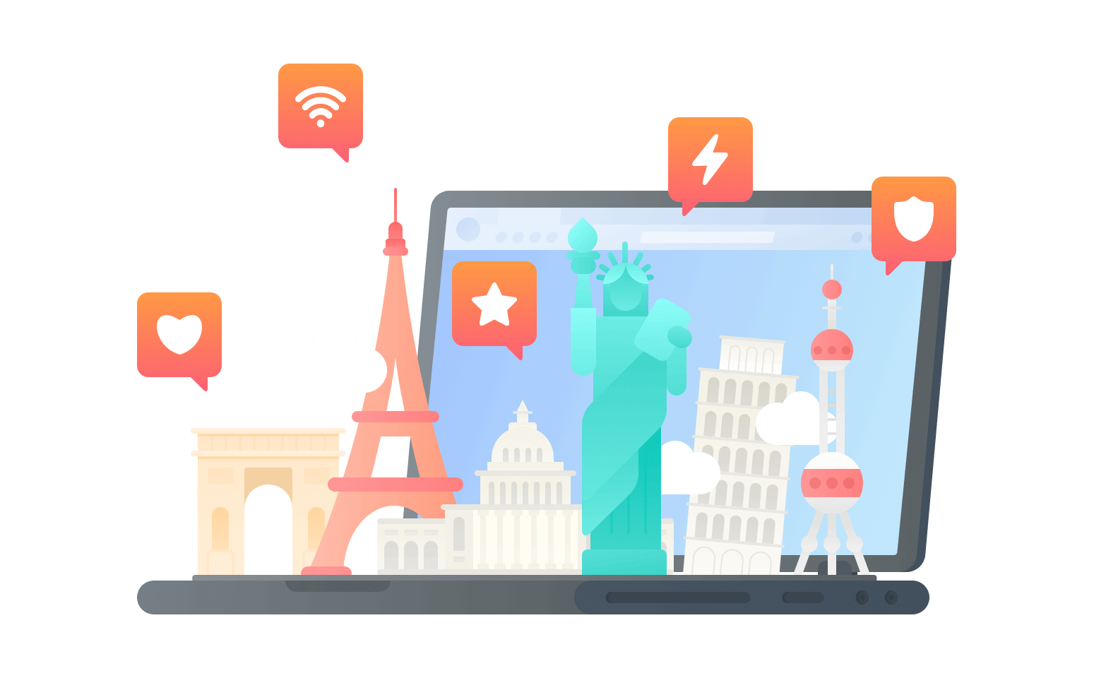 在基里巴斯通过VPN看国内电视 - 海龟VPN